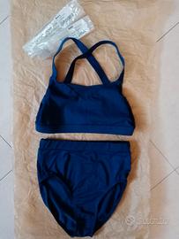 Top incrocio+Slip Dancewear Solutions ®USA  navy