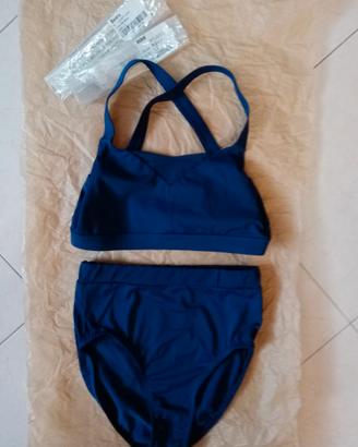 Top incrocio+Slip Dancewear Solutions ®USA  navy