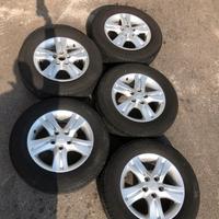 5 cerchi e gomme Daihatsu Terios 215/65/16