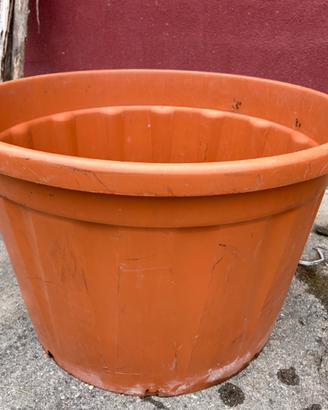 Vaso grande in plastica 84cm h56