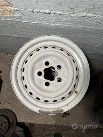 4 Cerchi in acciaio originali vw T2 T3