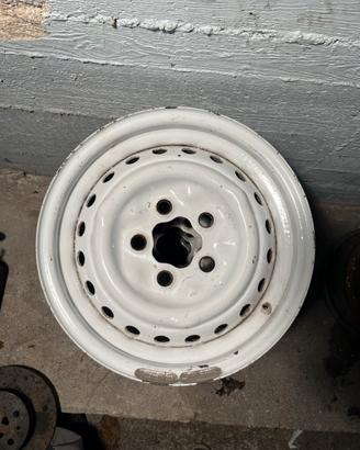 4 Cerchi in acciaio originali vw T2 T3