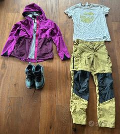 Set da montagna per bambina come nuovo