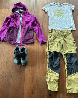 Set da montagna per bambina come nuovo