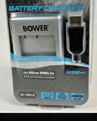 Caricabatteria Nikon Usb 220 e attacco Usa