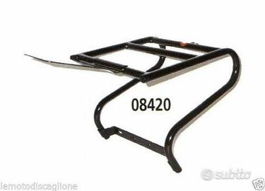 Piastra portapacchi posteriore vespa px nero per f