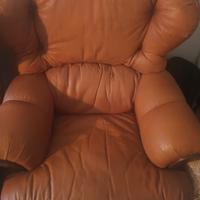 poltrone di pelle vera