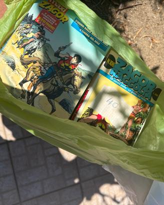 fumetti Tex, Zagor, Diabolik ecc…