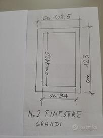 N. 2 FINESTRE 