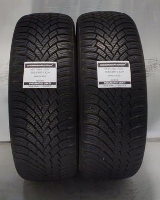 2 PNEUMATICI USATI 185/55R15 82H WINGUARD NEXEN GO