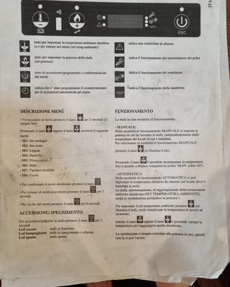 Stufa pellet tenuta bene