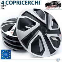 Copricerchi Auto 15'' Pollici Coppette Sportive ST