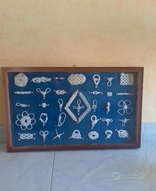quadro con nodi marinari 