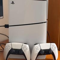 Playstation Slim senza disco 1Tb + 2 Joypad