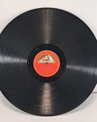 Disco vinile grammofono La voce del padrone 1943