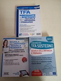 libri per concorso TFA 