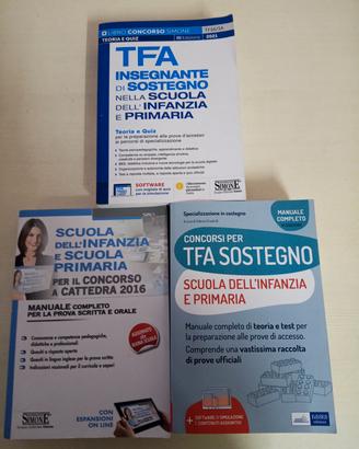 libri per concorso TFA 