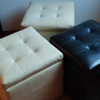 3 pouf ecopelle 