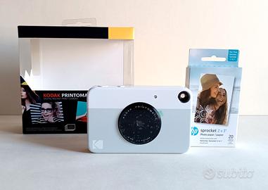 Fotocamera istantanea KODAK + carta termica NUOVA