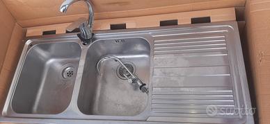 LAVELLO MISCELATORE CUCINA FRANKE  116CM