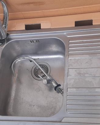 LAVELLO MISCELATORE CUCINA FRANKE  116CM