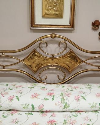 spalliere in ottone  letto matrimoniale 