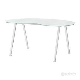 Scrivania in Vetro Galant Ikea