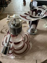 Lampadari di vetro artistico