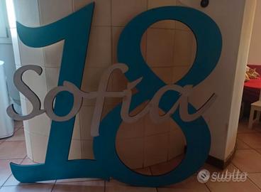 Scritta 18esimo