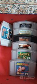 Cassette videogiochi misti Nintendo64