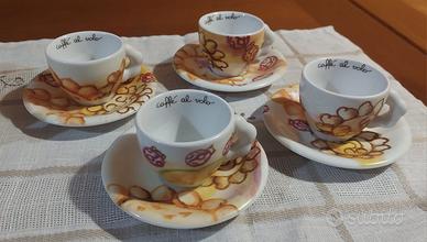 4 tazzine caffè con piattino THUN