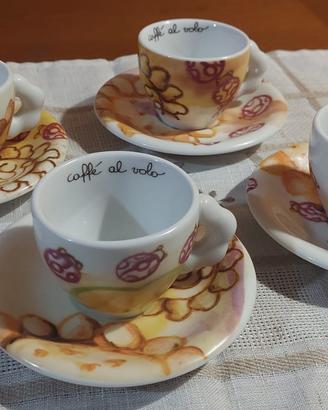 4 tazzine caffè con piattino THUN