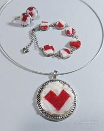 Parure artigianale 3 pezzi