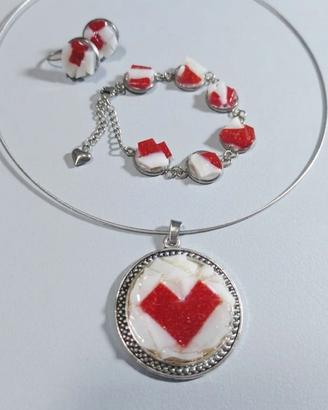 Parure artigianale 3 pezzi