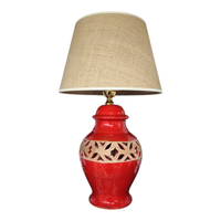 Lume elettrico in ceramica