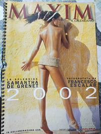 Calendario Maxim Samantha De Grenet 2002