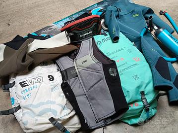 Attrezzatura completa Kitesurf Duotone Ion 