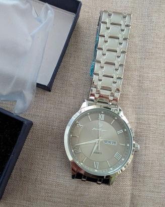 Poedagar Orologio da Uomo in Acciaio  Impermeabile