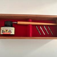 Set da Calligrafia Vintage J. Herbin