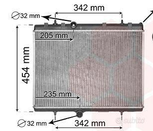 RADIATORE NUOVO NRF CIRCUITO RAFFREDDAMENTO