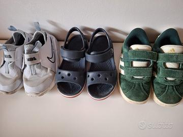 scarpe bimbo 25,5/26 usate poco 