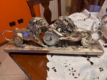 Orologio da tavoli n argento