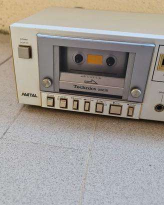 Deck lettore cassette Technics RS-M215