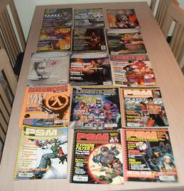 Lotto 15 riviste vintage miste per pc e console