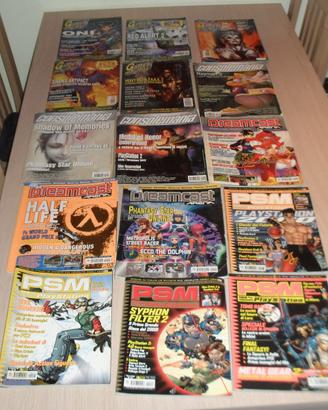 Lotto 15 riviste vintage miste per pc e console