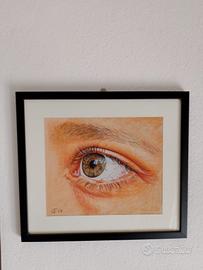 Quadro di un occhio 3/4