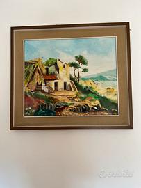 Quadro natura paesaggio