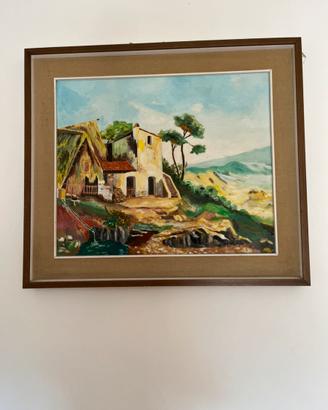 Quadro natura paesaggio