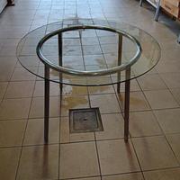 tavolo rotondo vetro 