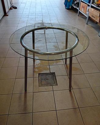 tavolo rotondo vetro 